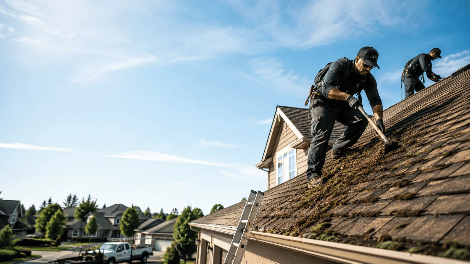 Roof Moss Removal in Racine, WI near me